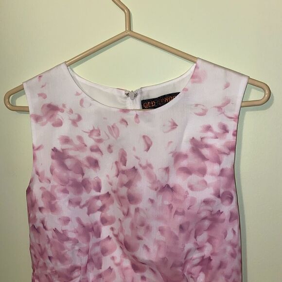 QED London floral peplum sleeveless blouse - Picture 6 of 11